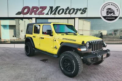DEALER WARRANTY VALID UNTIL 100,000 KMS | 2023 JEEP WRANGLER 4DR SPORT (3.6L) - YELLOW-7