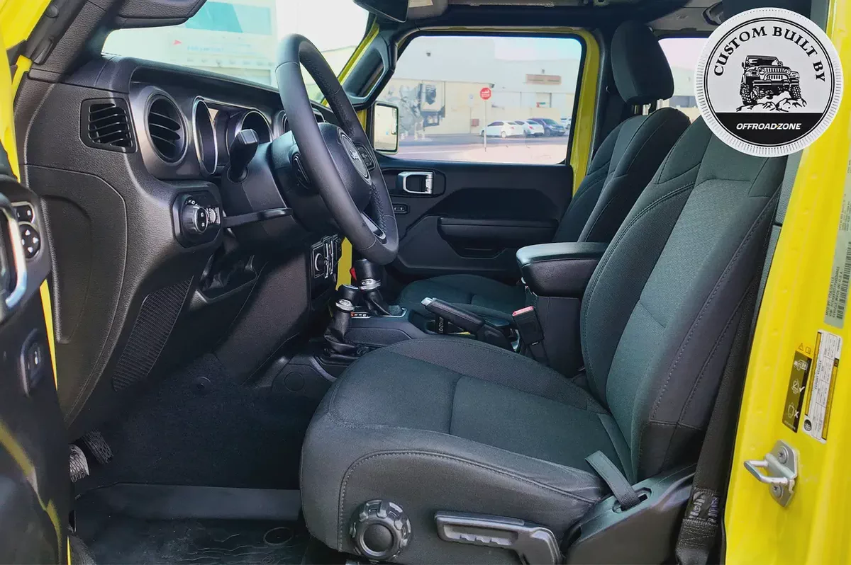 DEALER WARRANTY VALID UNTIL 100,000 KMS | 2023 JEEP WRANGLER 4DR SPORT (3.6L) - YELLOW-10-10