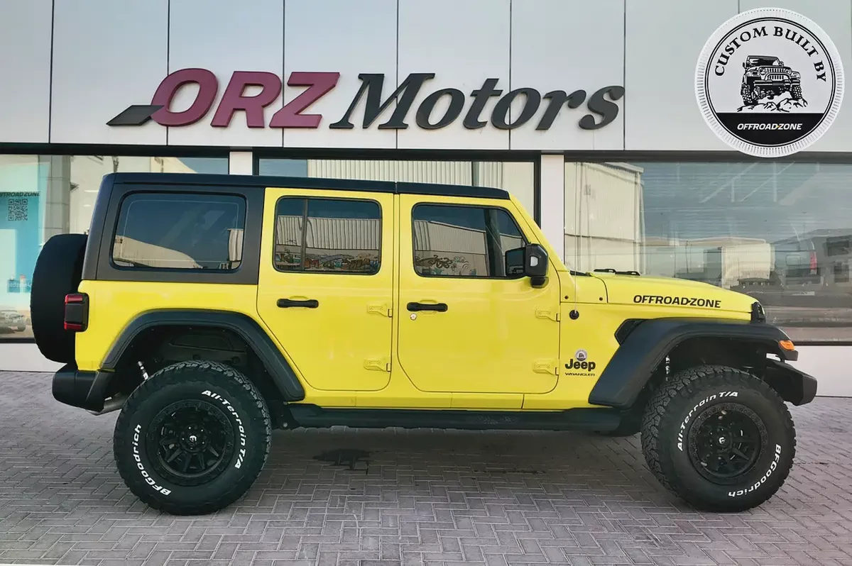 DEALER WARRANTY VALID UNTIL 100,000 KMS | 2023 JEEP WRANGLER 4DR SPORT (3.6L) - YELLOW-6-6