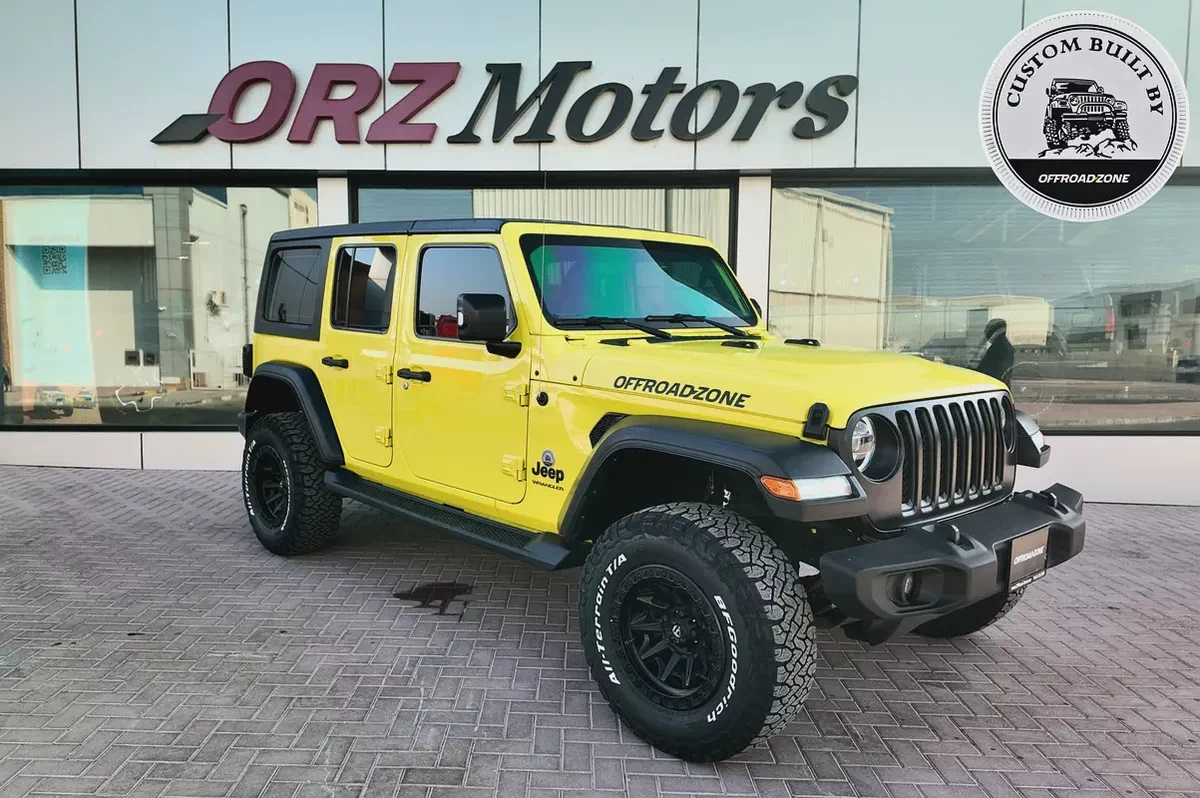 DEALER WARRANTY VALID UNTIL 100,000 KMS | 2023 JEEP WRANGLER 4DR SPORT (3.6L) - YELLOW-7-7