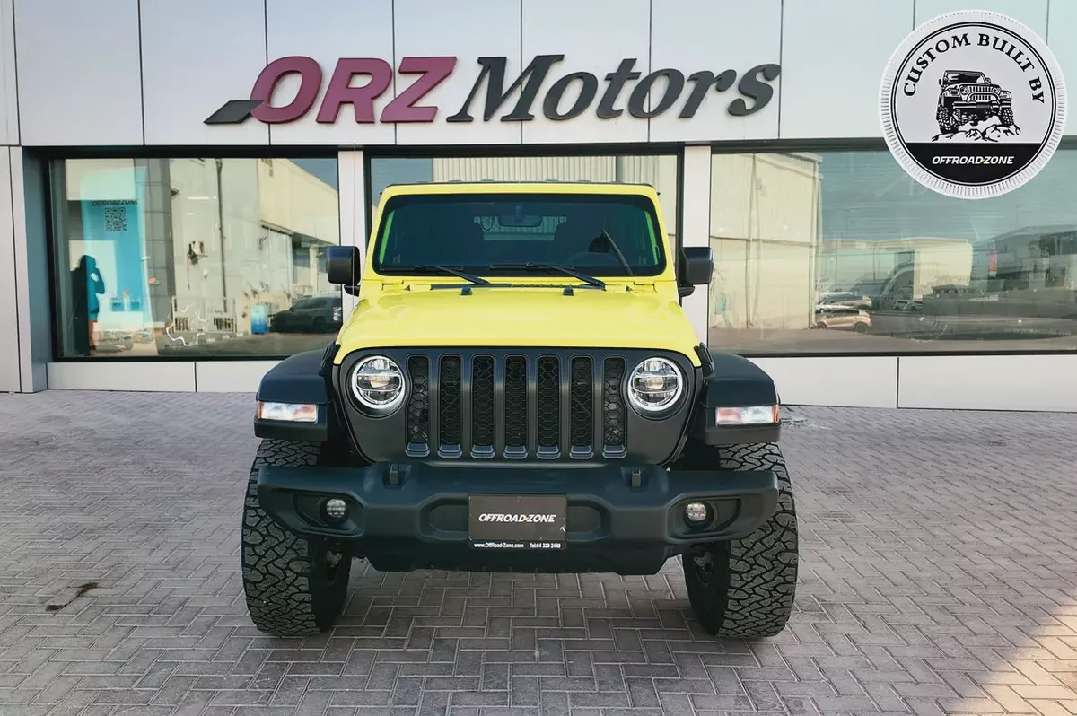 DEALER WARRANTY VALID UNTIL 100,000 KMS | 2023 JEEP WRANGLER 4DR SPORT (3.6L) - YELLOW-8-8