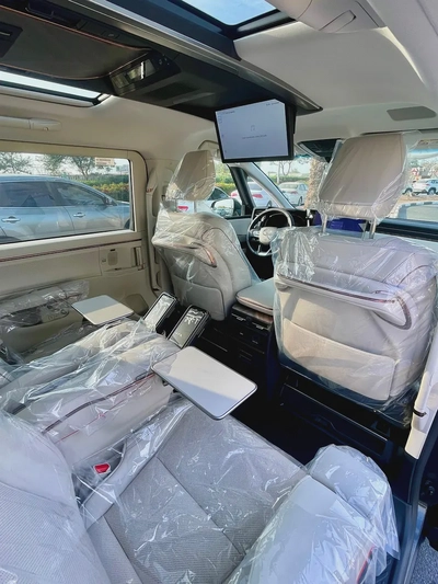 Lexus Lm350 2026 Model Luxury MPV in Graphite Black-12