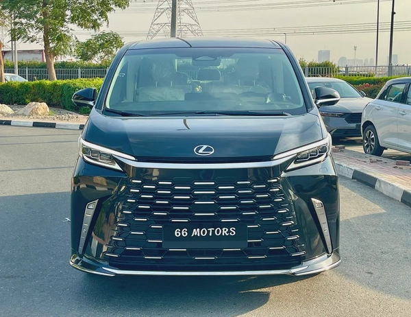 Lexus Lm350 2026 Model Luxury MPV in Graphite Black