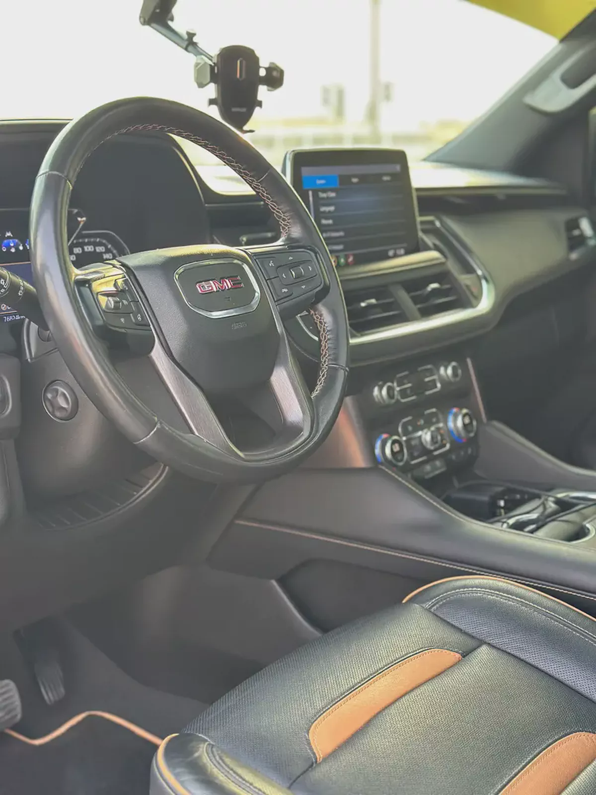 2021 GMC Yukon AT4 | GCC Specs | Original Paint | Excellent Condition-9-9