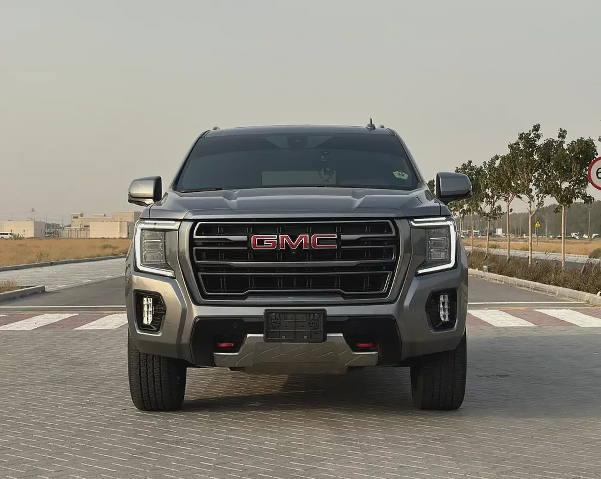 2021 GMC Yukon AT4 | GCC Specs | Original Paint | Excellent Condition-2-2