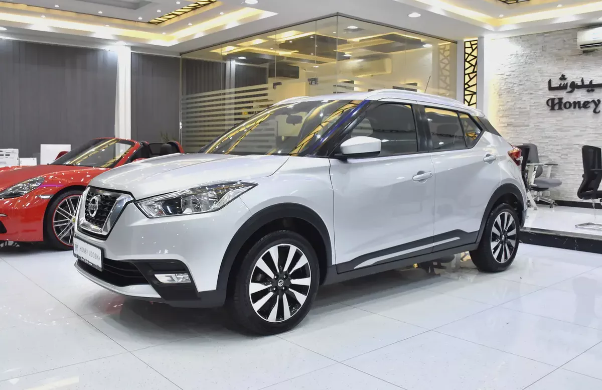 EXCELLENT DEAL for our Nissan Kicks ( 2017 Model ) in Silver Color GCC Specs-1-1