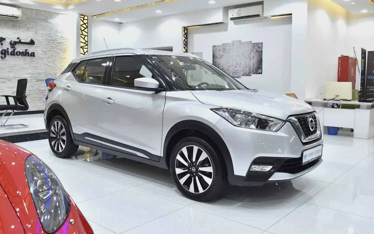 EXCELLENT DEAL for our Nissan Kicks ( 2017 Model ) in Silver Color GCC Specs-2-2