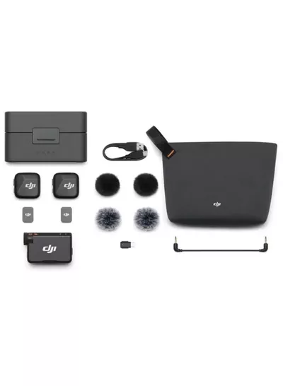DJI Mic Mini (2 TX + 1 RX + Charging Case) DMMT01 Black-0