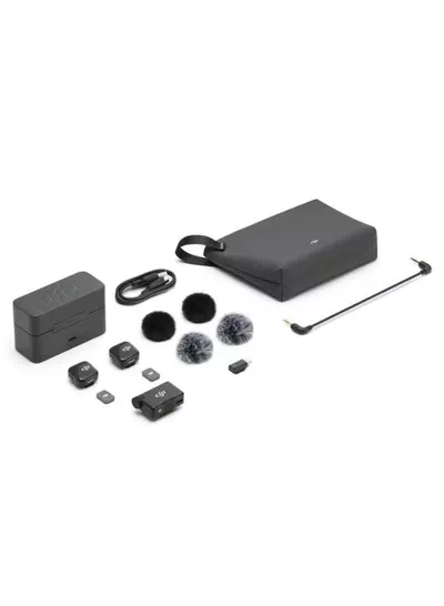 DJI Mic Mini (2 TX + 1 RX + Charging Case) DMMT01 Black-1