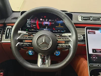 2024 - Mercedes-Benz S63 AMG V8 almost Brand new! for 555,000.00 AED-14