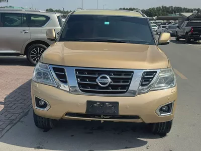 Nissan patrol 2014 fullopshin gold color GCC calen car-0