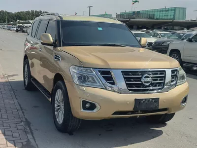 Nissan patrol 2014 fullopshin gold color GCC calen car-9