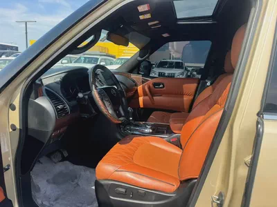 Nissan patrol 2014 fullopshin gold color GCC calen car-3