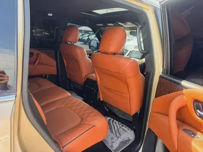 Nissan patrol 2014 fullopshin gold color GCC calen car-7