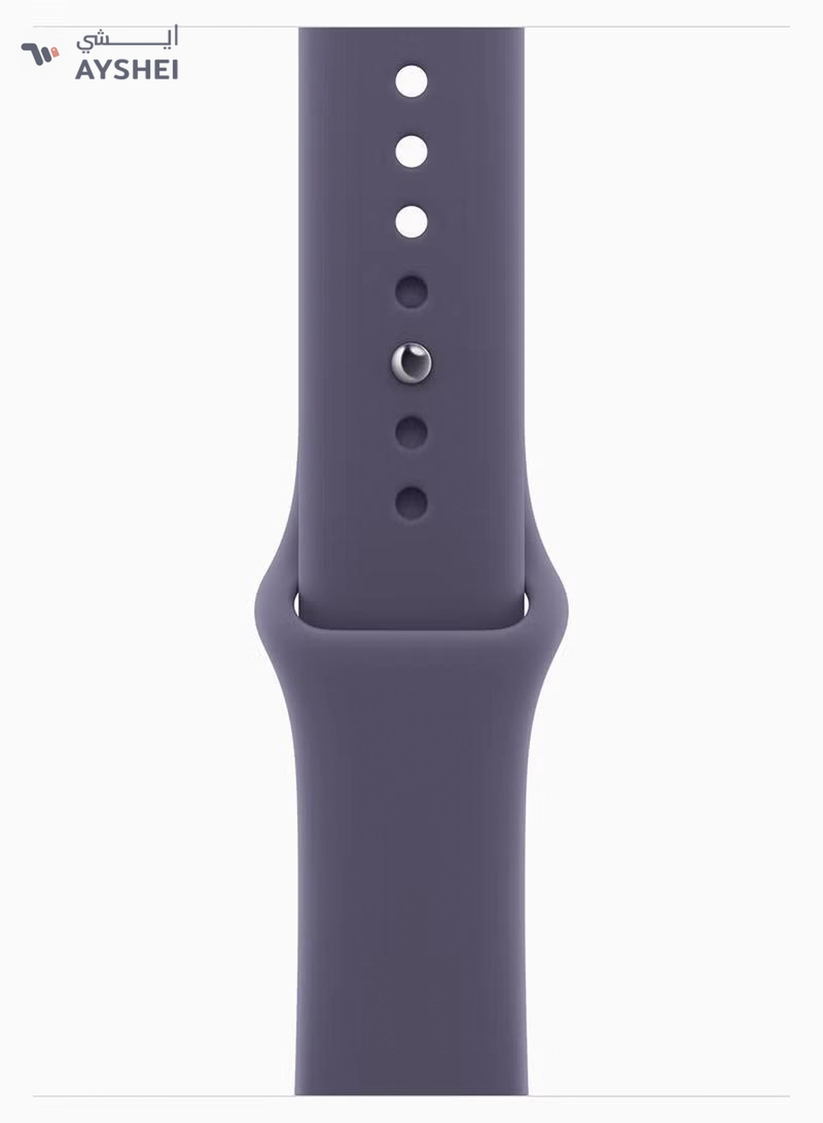 Apple Watch Series 11 GPS 46mm - Silver Aluminium Case With Purple Fog Sport Band - M/L-1-1