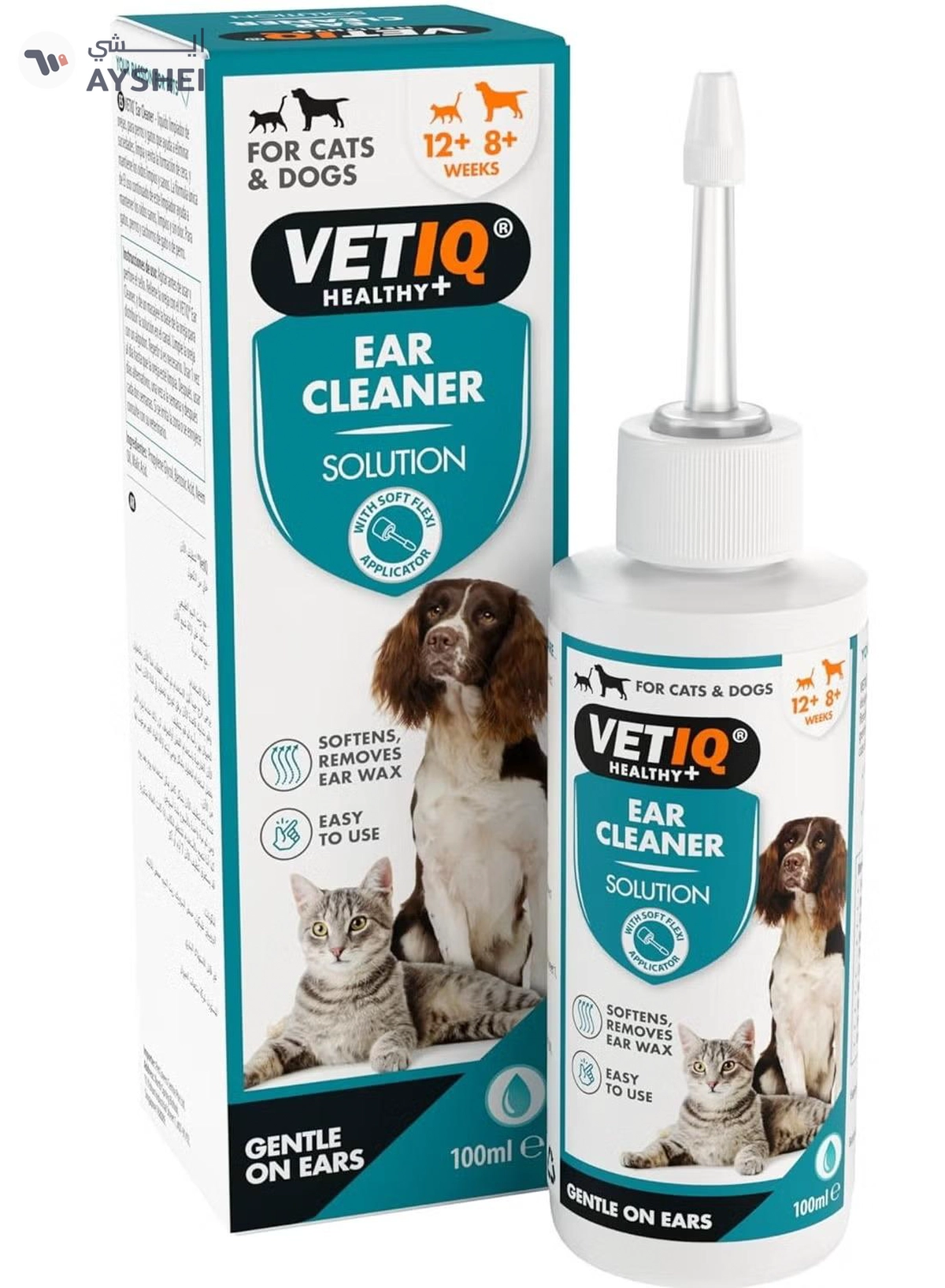 Vetiq Ear Cleaner Cat & Dog 100ml