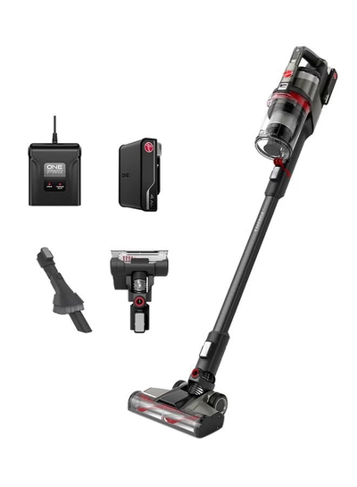 HOOVER Vacuum Cleaner Powerful Household Cordless Vacuum With 40Mins Runtime, Handheld Vacuum For Home Carpet Hardwood Floor Pet Hair Stick Vacuum Cleaner, 2 Year Warranty 180 W CLSV-VPMC Black-0