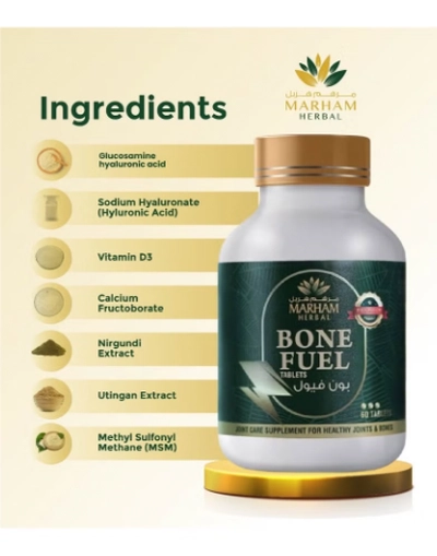 MARHAM HERBAL Bone Fuel Tablet: Joint Care Supplement for Healthy Joints and Bones-3