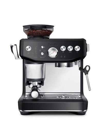 Breville Barista Express Impress Espresso Machine BES876BTR – Assisted Tamping, Built-in Grinder, Rich Espresso 2 L 1850 W BES876BTR Black Truffle-0