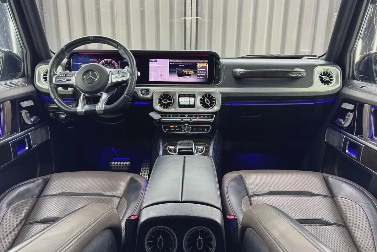 G63 AMG 2019 | 4.0L V8 Twin turbo | 9 Speed |GCC | Well Maintained-17-17