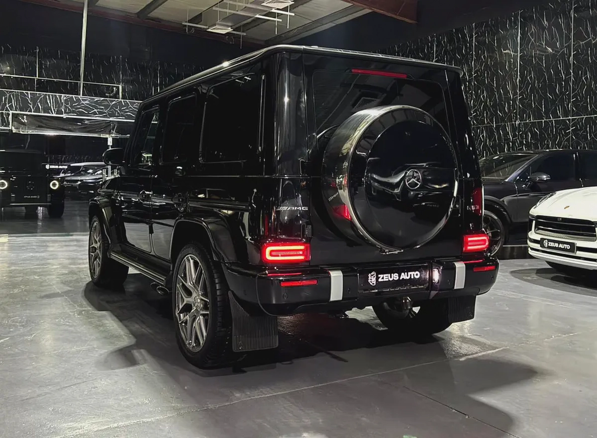 G63 AMG 2019 | 4.0L V8 Twin turbo | 9 Speed |GCC | Well Maintained-4-4