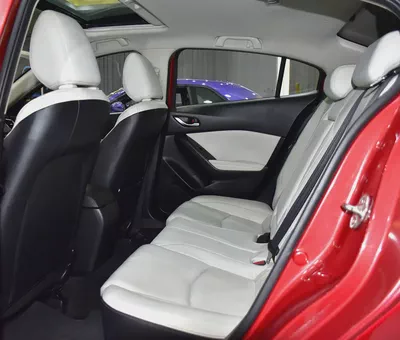 EXCELLENT DEAL for our Mazda 3 ( 2017 Model ) in Red Color GCC Specs-18