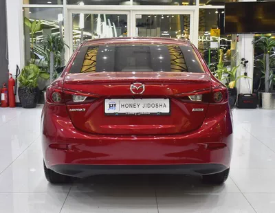 EXCELLENT DEAL for our Mazda 3 ( 2017 Model ) in Red Color GCC Specs-4