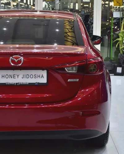 EXCELLENT DEAL for our Mazda 3 ( 2017 Model ) in Red Color GCC Specs-8