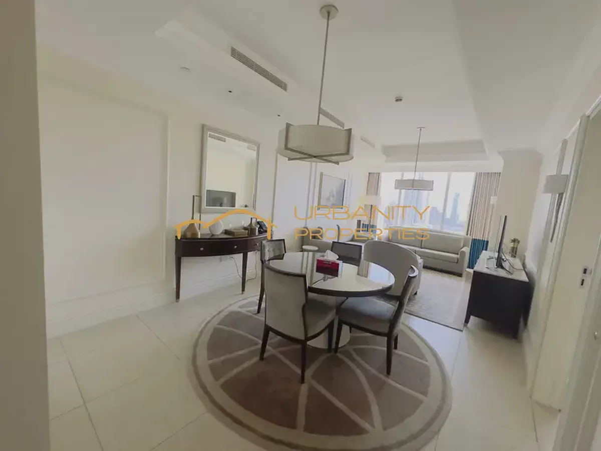 Burj & Fountain View | Branded Kempinski 1BR Hotel Apt | Fully Furnished | Downtown