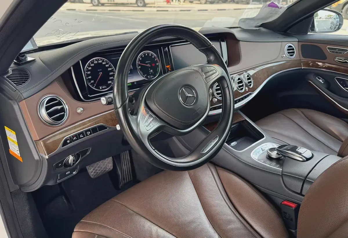 BENZ S400 H | 2015 | BROWN INTERIOR | JAPAN IMPORT | CLEAN TITLE |-10-10