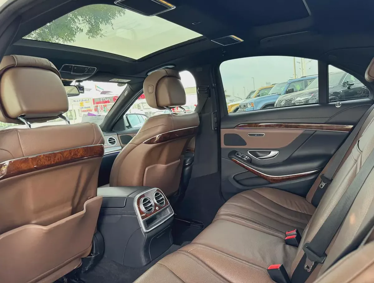 BENZ S400 H | 2015 | BROWN INTERIOR | JAPAN IMPORT | CLEAN TITLE |-12-12