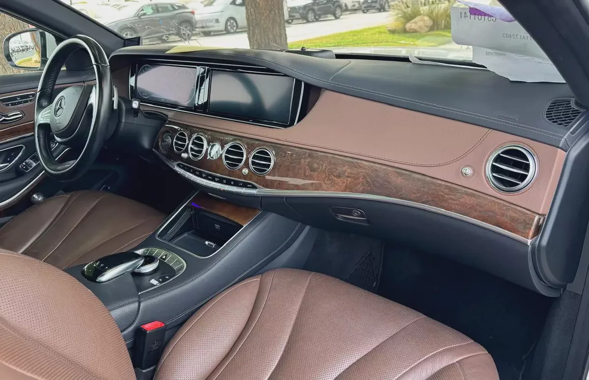 BENZ S400 H | 2015 | BROWN INTERIOR | JAPAN IMPORT | CLEAN TITLE |-14-14