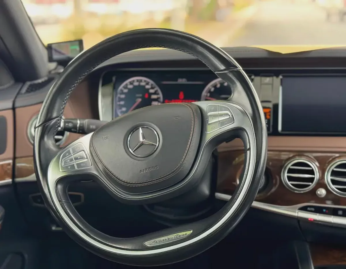 BENZ S400 H | 2015 | BROWN INTERIOR | JAPAN IMPORT | CLEAN TITLE |-17-17