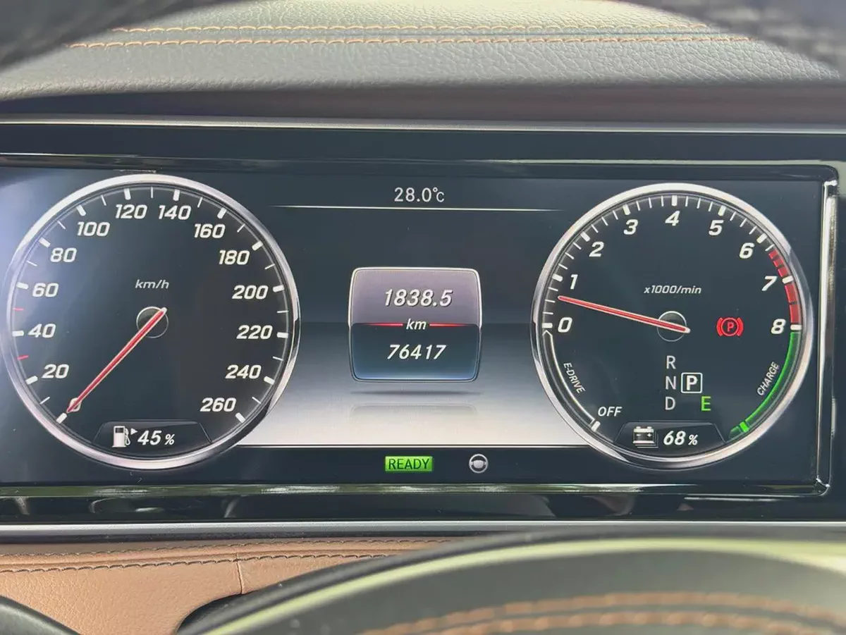 BENZ S400 H | 2015 | BROWN INTERIOR | JAPAN IMPORT | CLEAN TITLE |-18-18