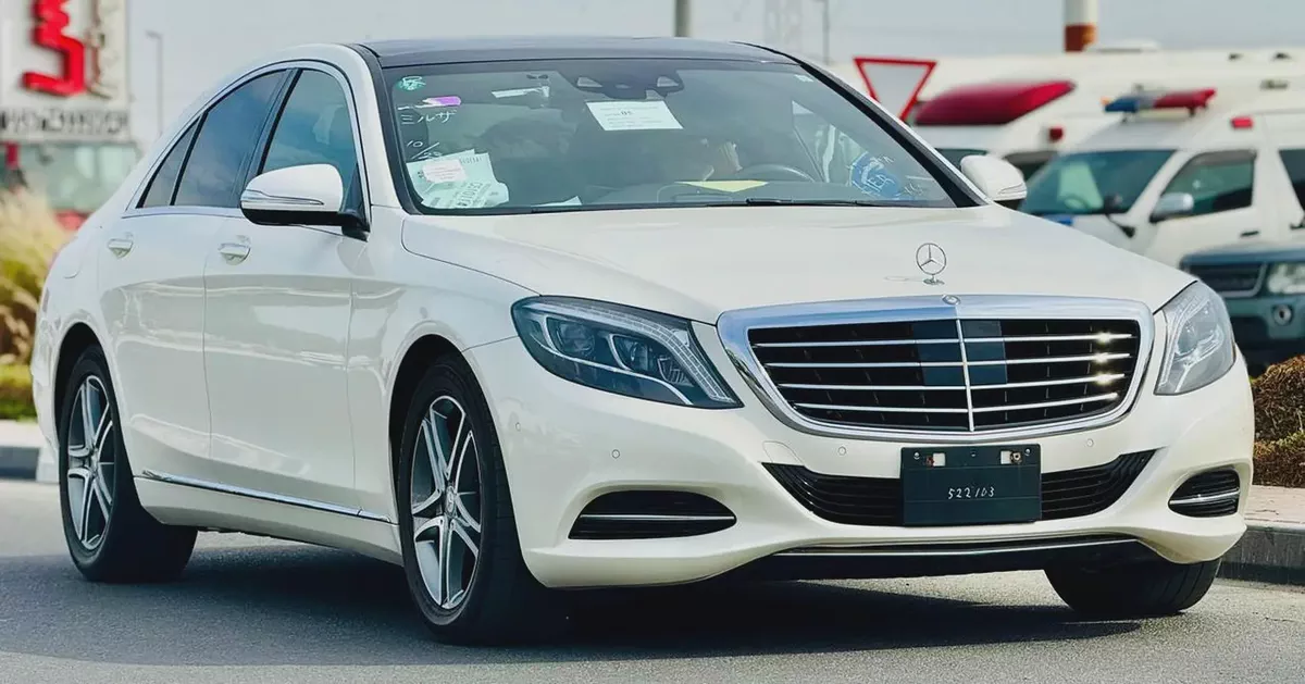 BENZ S400 H | 2015 | BROWN INTERIOR | JAPAN IMPORT | CLEAN TITLE |-2-2