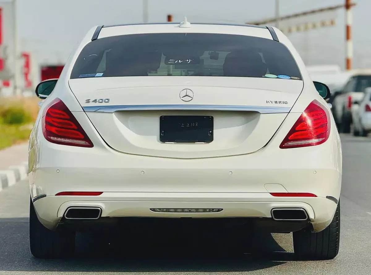 BENZ S400 H | 2015 | BROWN INTERIOR | JAPAN IMPORT | CLEAN TITLE |-4-4