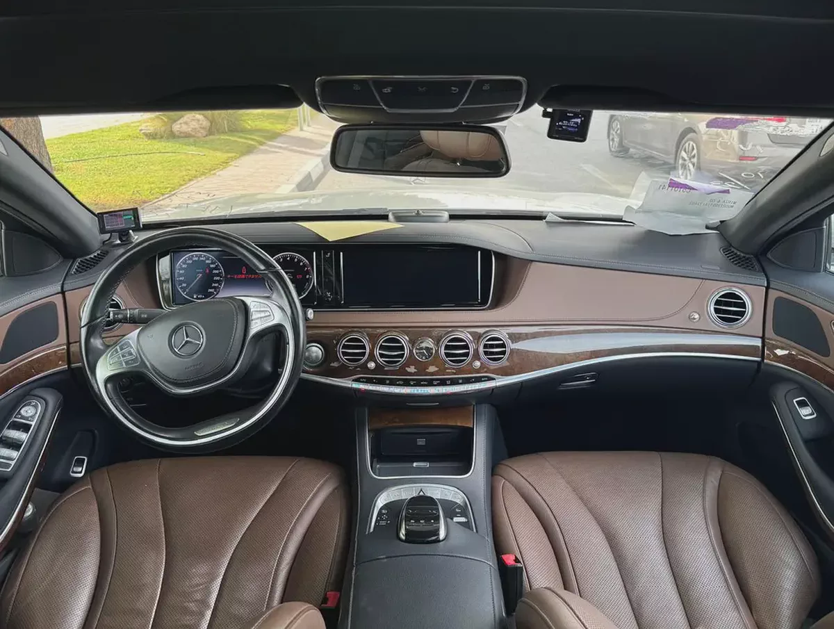 BENZ S400 H | 2015 | BROWN INTERIOR | JAPAN IMPORT | CLEAN TITLE |-8-8