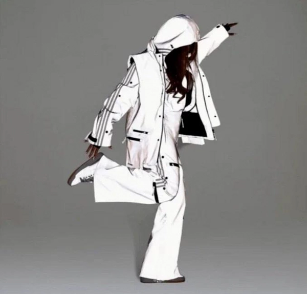 Adidas ivy park reflective flight suit