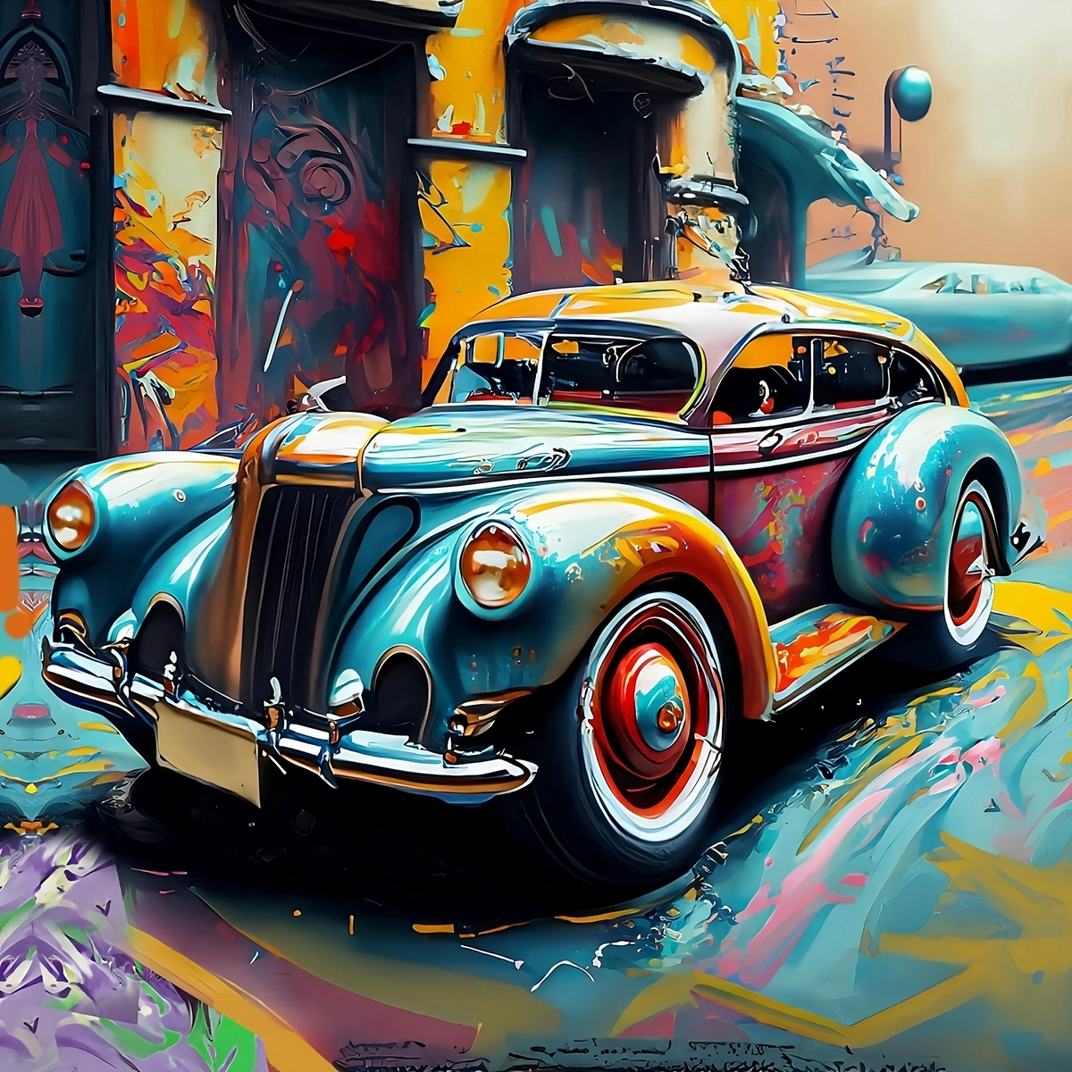 Painting Nostalgic Symphony