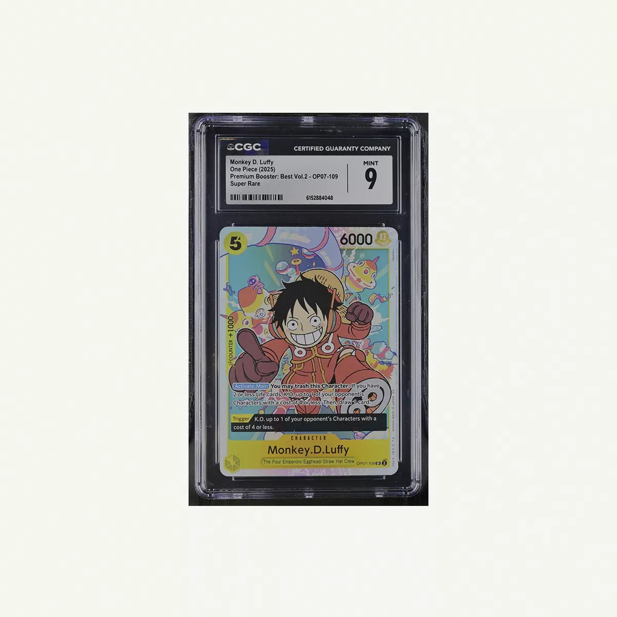 Monkey D. Luffy Super Rare OP07-109