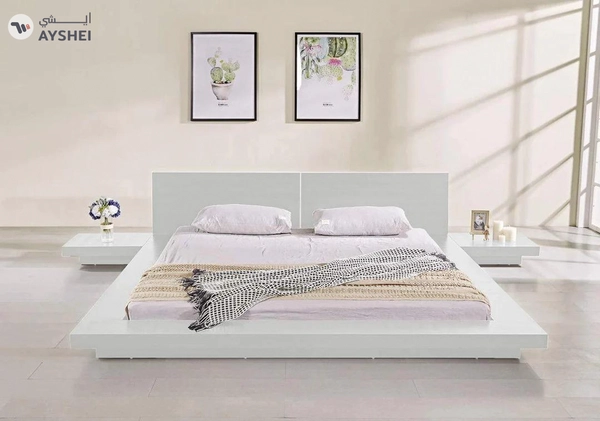 Kyoto Japanese Bed with 2 side tables
