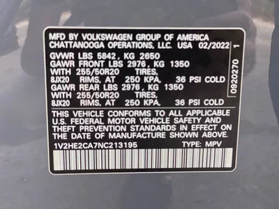 Volkswagen Atlas SE 2022 | American Specs | Well Maintained-14