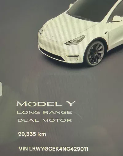 Tesla Model Y -Long Range -2022 -GCC- FREE ACCIDENT—ORIGINAL PAINT-SERVICE AGENCY-UNDER WARRANTY-9