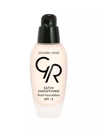 Golden Rose Satin Smoothing Fluid Foundation SPF 15 21-0