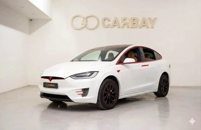 AED 1311 PM | TESLA MODEl X P75D 2017 | WELL MAINTAINED | 1 YEAR WARRANTY | GCC-0