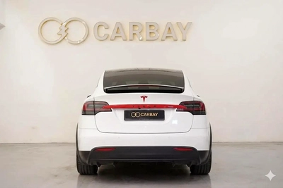 AED 1311 PM | TESLA MODEl X P75D 2017 | WELL MAINTAINED | 1 YEAR WARRANTY | GCC-2