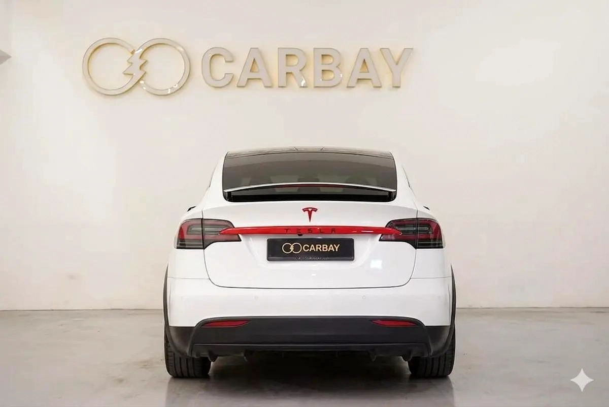 AED 1311 PM | TESLA MODEl X P75D 2017 | WELL MAINTAINED | 1 YEAR WARRANTY | GCC-2-2