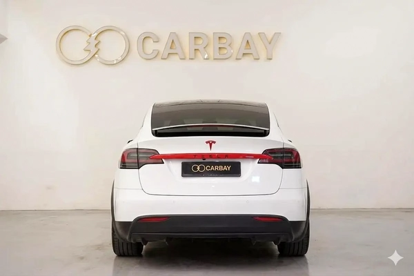 AED 1311 PM | TESLA MODEl X P75D 2017 | WELL MAINTAINED | 1 YEAR WARRANTY | GCC