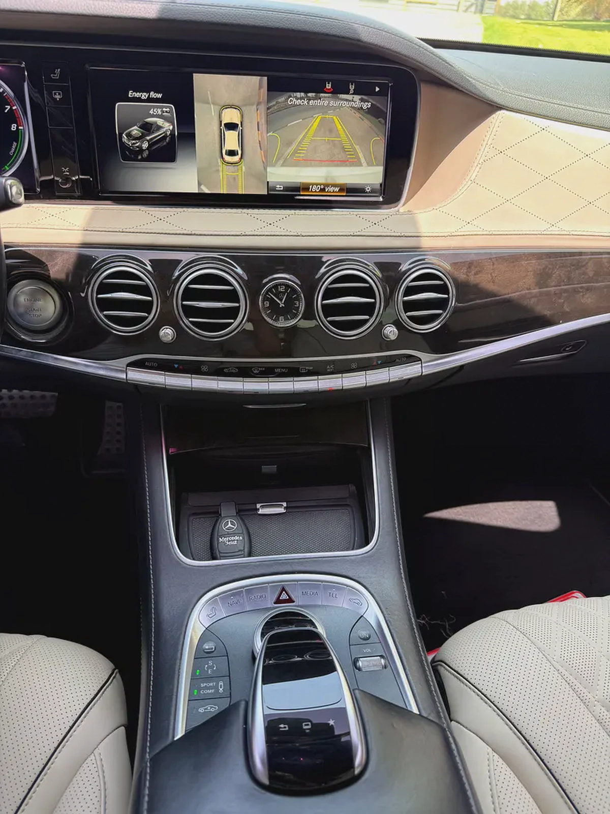 Mercedes-Benz S 400 h 2015 - Japanese Specs-13-13