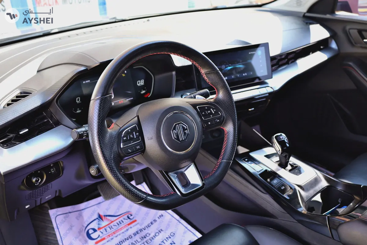 MG GT 2023 | GCC SPECS | UNDER WARRANTY | AED 1180/MONTHLY | 0% DOWNPAYMENT BANK FINANCE.-8-8